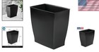Stylish Slim Rectangular Trash Bin - Ideal For Bedroom  Dorm   Beyond