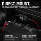 Noco Genius2d 12v 2a Onboard Battery Charger  Trickle Charger And Maintainer
