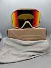 Smith Blazer Snowboarding Ski Goggles With Fog-x Anti-fog Lens Sandstorm