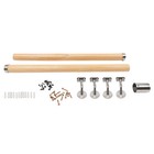 6 6ft 5ft Handrail 1 Piece Solid Wood Stairs Anti-slip Wall Safety Corridor Rail