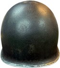 Wwii U s  Army Front Seam Mccord Officer M1 Steel Fixed Bale Helmet Shell -42-44