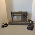 Singer 301a Sewing Machine 1950 s Heavy Duty Sewing Machine With Pedal   Case