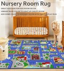 Educational Road Traffic Carpet Kids Carpet Playmat Car Rug Fun City Life Map Ki