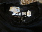 Doctor Who Women s Official Tardis Wibbly Wobbly Timey Wimey T-shirt Small  Bbc