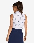 Bad Birdie Polo Shirt Women s Xs Golf Deserted Sleeveless White Cactus Wicking