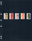  12 00 Scott Value - 2011 Gibraltar 5 Reigns Early Postage Stamps Cv Mnh Nh Umm