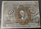 10 Cent Second Issue Fractional Currency Pmg 58 Choice Au Fr 1244