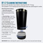 Stainless Steel Tumbler   Bluetooth Speaker Usb Rechargeable With Lid 16 Oz