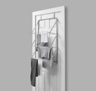 Mainstays 3-tier Steel Over-the-door Towel Clothes Drying Rack  Silver