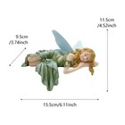 Angel Statue Resin Figurine Garden Decor Dream Fairy Sculpture