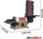 Bucktool 5 0a Belt Disc Sander 4 In X 36 4x36in   6in 