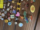 Large Lot Of Vintage Pins - Advertising  Sports  Souvenir  Veteran And More 135 