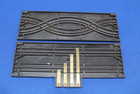 1960 s Aurora Ho Scale Slot Car Model Motoring T-jet 9  Terminal Crossover Track