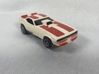 Afx  1758  71 Plymouth  cuda Funny Car White red W wheelie Bars Slot Car