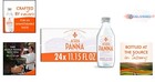 Natural Spring Water 11 15 Fl Oz 24 Count Eco-friendly Bottles Perfect Pairings