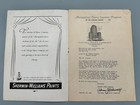 Signed Civic Opera House Chicago Illinois Metropolitan Opera Season 1943 Signed 