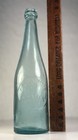 C a  Lammers Denver Colorado 1870s Aqua Quart Blob Soda Bottle Orig Clean Nice