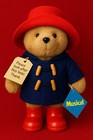 Very Rare Paddington Bear Musical Plush W  Tags Red Hat Boots 1980s