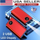 1000000mah Power Bank Fast Charge Portable External Battery Backup Charger