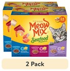  2 Pack  Meow Mix Seafood Selections Variety Pack  Wet Cat Food