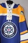 New Ahl Springfield Ice-o-topes Lacer Jersey Style Midweight Cotton Hoodie Men S