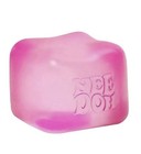  authentic And Brand New Nee Doh Nice Cube Super Solid Squish Toy Pink New