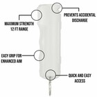 Police Magnum Keychain Pepper Spray Self Defense 2 Pack 1 2oz White Flip Top Oc