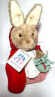 Vintage Beatrix Potter Eden Mrs Rabbit Christmas Party Rare 14  Bunny Plush