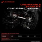 Rear Left Or Right Cv Axle Shaft Assembly For Volkswagen Models