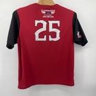 Hickory Crawdads Minor League Baseball Jersey 3xl Promo Cloninger Ford  25 Red