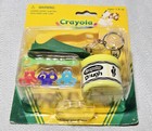 New Yellow Crayola 2003 Crayola Crayons Dough Key Chain Miniature 