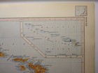 1957 Vintage Hawaii Atlas Map Old Authentic Antique Mcm Encyclopedia Britannica