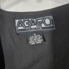 Vintage Agapo Collection Embroidered Denim Vest Women s M Floral Sunflower Rose