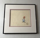 Signed Walter Lantz Woody Woodpecker 1970s Original Production Drawing   Cel