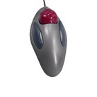 Logitech T-bc21 Usb Wired Optical Trackman Marble Mouse Trackball 
