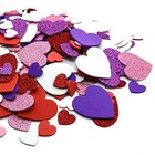 360 Pcs Heart Stickers Self Adhesive Foam Hearts 3 Sizes 4 Colors Heart Shaped 