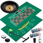 10  Green Roulette Wheel Set - Casino Game  Fun Party Accessory  Gambling Suppli