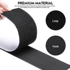 4 4 Inches X 7 Feet Strong Sticky Back Heavy Duty Hook And Loop Tape Adhesive