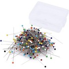 Stylish Dressmaking Craft Pins 100pcs Sewing Hemming Tailors Pins 45mm