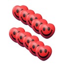 Heart Emoji Stress Ball Squishies Lot Of  10 - Red Or Pink - 2 5 Inch