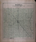 1890 Plat Map   City Of Horicon  Dodge Co   Wisconsin   Burnett Co  On Reverse