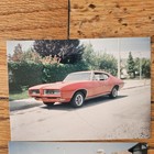 Vintage 1990 s Photo Set 1968 Red Pontiac Gto Hardtop Restoration    New Engine