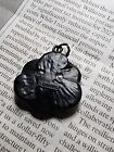 Chanel Button Large White And Black Flower 31 Mm Zipper Pull 1 Pc