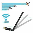 1200mbps Wireless Usb Wifi Adapter Dongle Dual Band 2 4g 5ghz W antenna 802 11ac