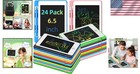 Reusable 6 5 Inch Erasable Doodle Boards For Kids - Educational Fun Gift