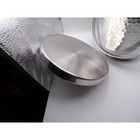 Vintage Hammered Aluminum Ice Bucket Made In Italy