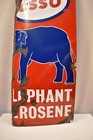 Vintage Esso Elephant Kerosene Sign Board Porcelain Enamel Gas Oil Pump Displa 1