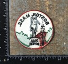Vintage Boston Paul Revere Statue Massachusetts Travel Souvenir Iron-on Patch
