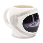 Nasa Space Helmet 3d Sculpted Ceramic Mug   Holds 20 Ounces