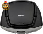 Sylvania Srcd243 Portable Cd Player With Am Fm Radio Boombox Silver Black   